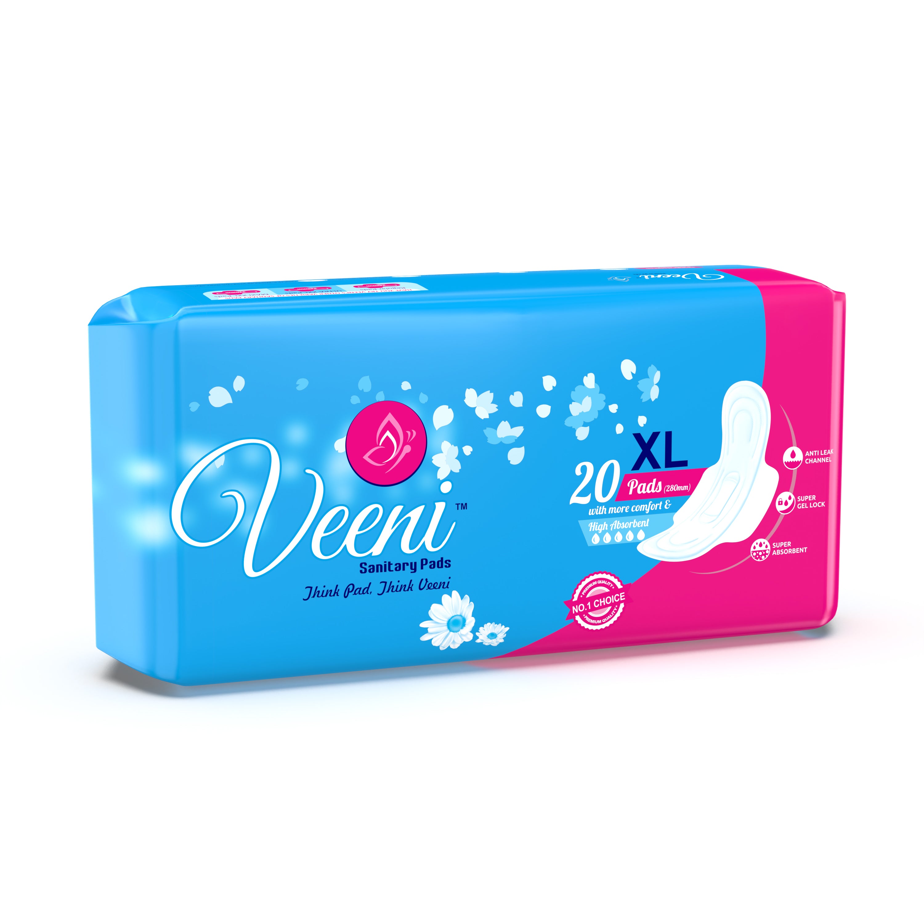 Heavy Flow Sanitary Pads - XL