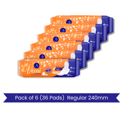 Regular Extra Soft Sanitary Pads - XL