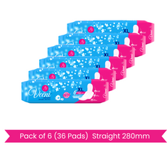 High Absorbency Sanitary Pads - XL