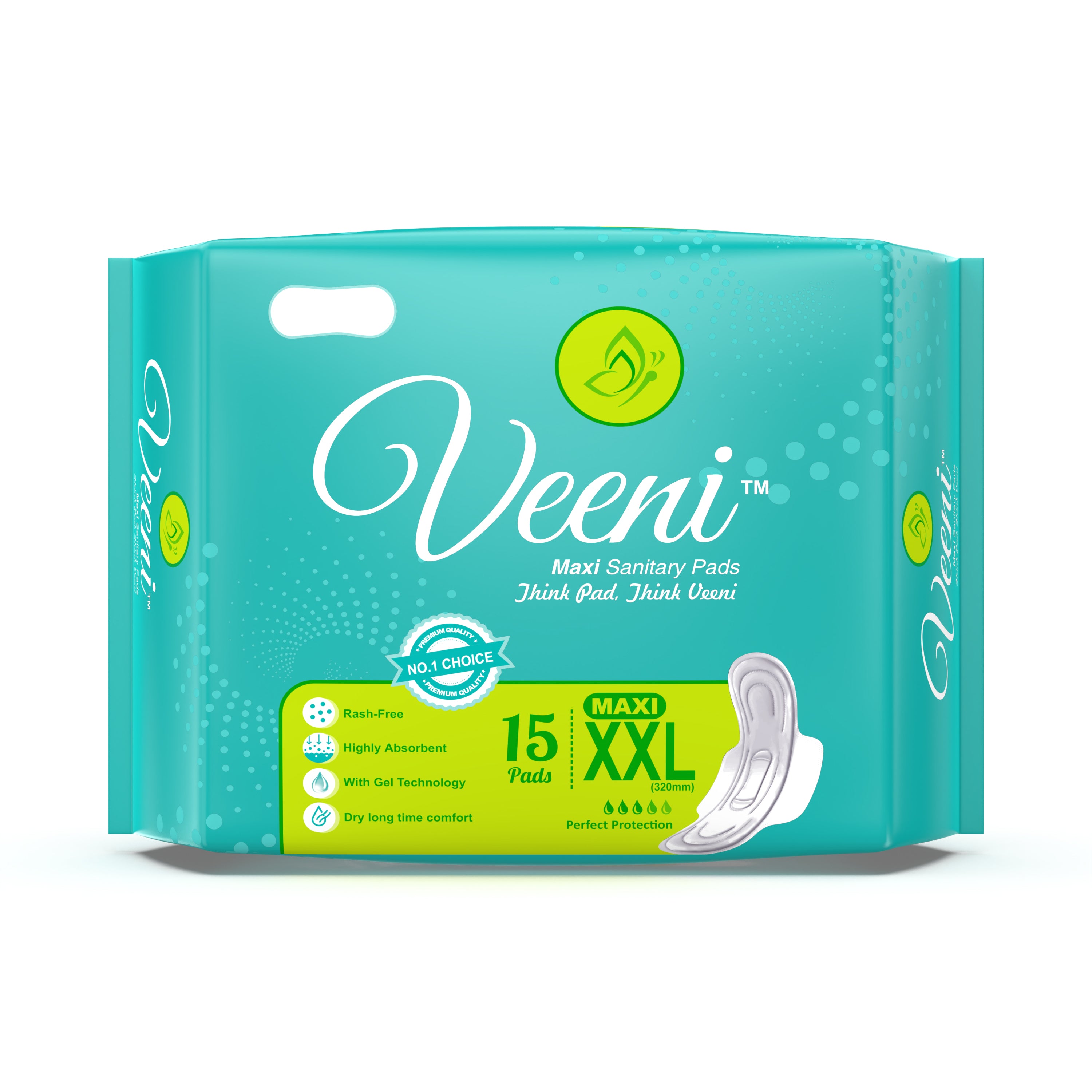 VEENI - Extra Large Tri Fold Pads Maxi - XXL – Sanitary Pads