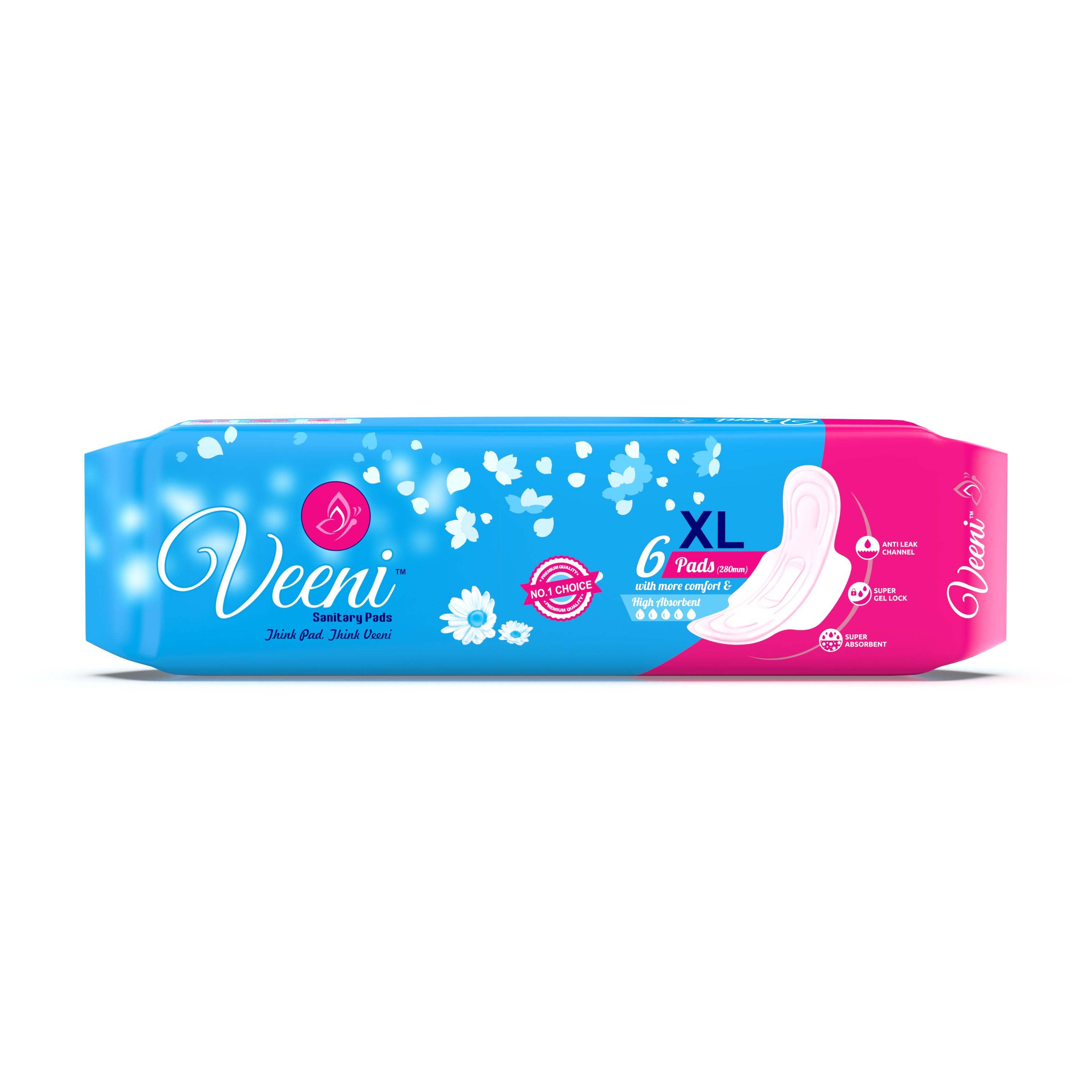 Heavy Flow Sanitary Pads - XL