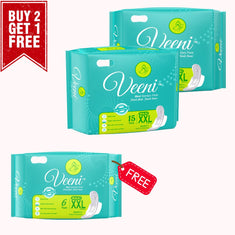 Buy 2 Day Maxi Sanitary Pads (30 Pads) – Get 6 Pads Free Veeni pads Special Offer