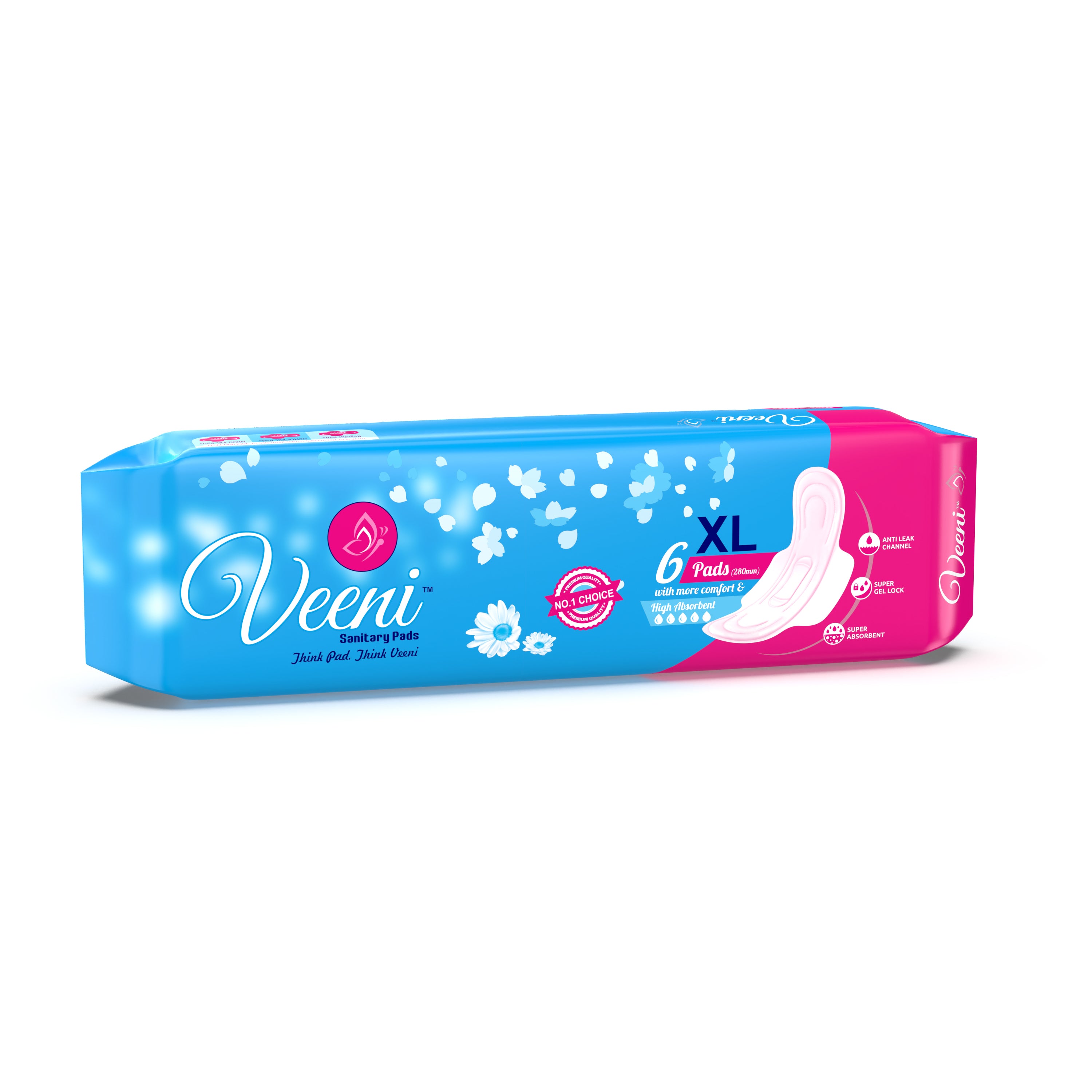 Heavy Flow Sanitary Pads - XL