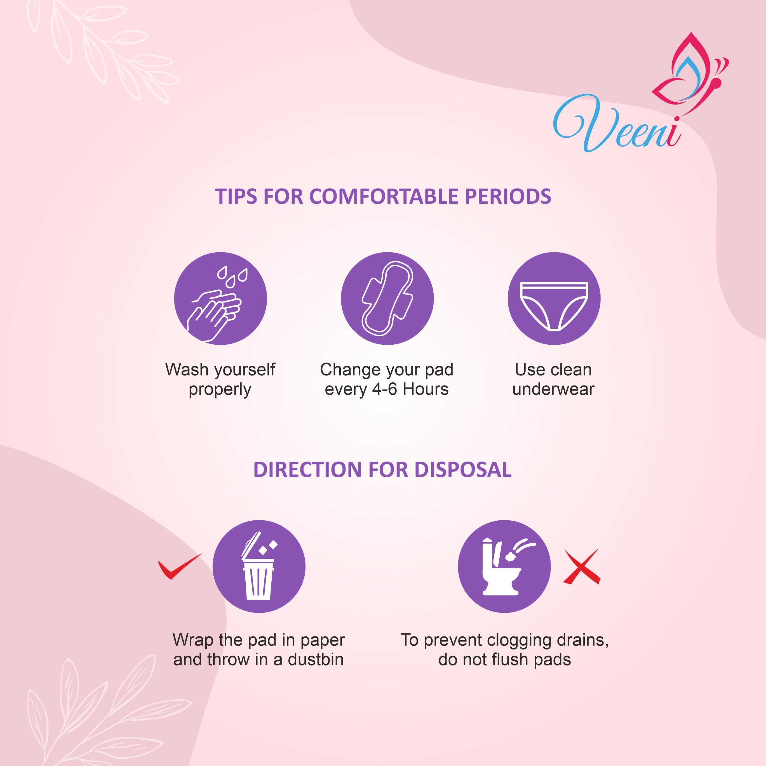 Super Soft Sanitary Pads Combo Pack