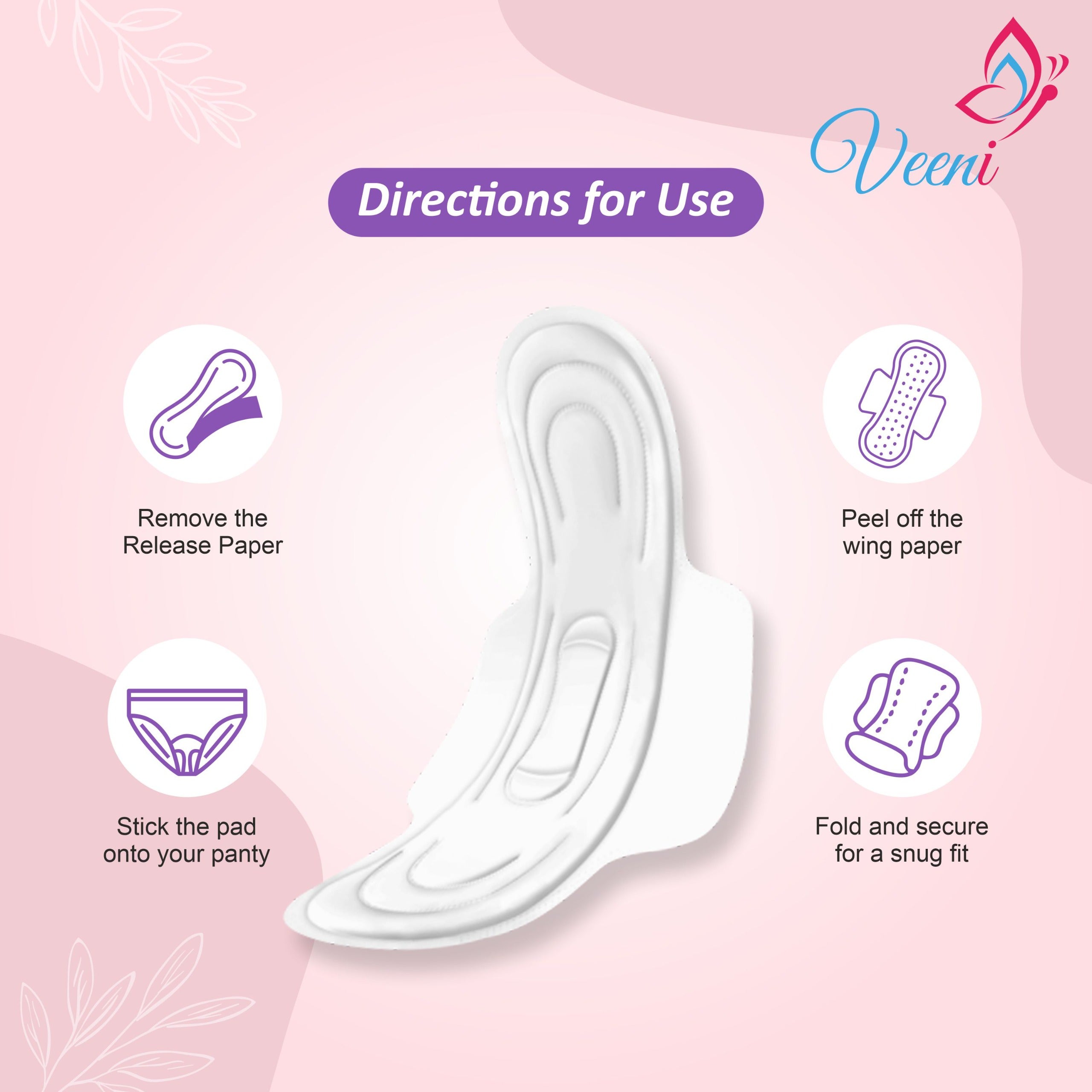 Heavy Flow Sanitary Pads - XL